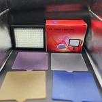 Julius Studio JGG2161 Led Video Light Panel W/ 4 Color Filters Box Tested Works. Fixed Price $40.00.