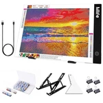 Mlife Diamond Art Painting Led Pad - Dimmable A4+STAND, Daylight. Fixed Price $24.99.