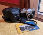 Mamiya Sekor 528TL 35MM Film Slr Camera W/ 2.8 48MM Lens + Cap & Case Manual. Fixed Price $35.00.