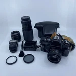 Sears KS-1 35MM Film Camera Kit W/ Lenses, Flash & Case Vintage Is Untested. Fixed Price $79.99.