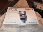 Metz Mecablitz 54 MZ-3 With Manual And Original Box. Fixed Price $125.00.