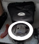 Savage Luminous Pro Ring Light Led-rl-bi 3200K-5500K W/ Bag + Power Adapter. Fixed Price $119.99.