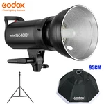 Us Godox Flash SK400II 400WS Studio STROBE+95CM Bowens Mount Softbox+stand. Fixed Price $189.00.