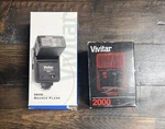 Vtg Vivitar V2000 Flash 560D Bounce Lot Of. Fixed Price $31.95.