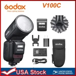 Godox V100 Flash For Canon, Global Shutter,touchscreen CONTROL,100W Ttl. Fixed Price $310.61.