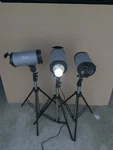 Studio Flash Strobe Neewer C-300 Watts Set W/pictured Accessories. Fixed Price $199.99.