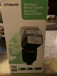 Polaroid GN58 Wireless Power Rhythm Bounce And Swivel Flash. Fixed Price $324.99.