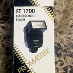 Promaster Ft 1700 Electronic Flash Gun Tilt Auto Exposure Hot Shoe Film Digital. Fixed Price $20.00.