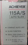 Achiever 115A/S Auto Flash Unit For Film Camera Vintage Euc Iob. Fixed Price $5.99.