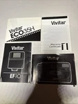 Vivitar Camera Manuals ECO35H & EF10. Fixed Price $15.00.