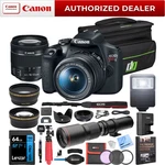 Canon T7 Eos Rebel Dslr Camera Ef-s 18-55MM Is Ii + 500MM Telephoto Lens Pro Kit. Fixed Price $669.00.