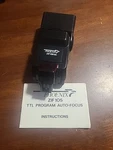 Minolta Auto Focus Flash 35MM Maxxum Cameras Ttl Metering Phoenix Zbis 106C. Fixed Price $16.00.