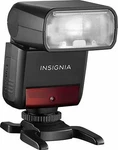 Insignia NS-DCF200S Ttl Hot Shoe Clip Flash For Sony Cameras Black. Fixed Price $49.99.