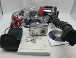 Intova Digital Camera IC-600 6.0MP Silver Underwater Case Flash & Manuals Tested. Fixed Price $59.87.