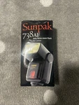 Sunpak 738AF Thyristor Flash For Pentax With Soft Case. Fixed Price $14.49.