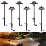6 Pack 5CCT Low Voltage Pathway Lights, Led Outdoor Landscape. Fixed Price $129.99.