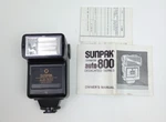 Sunpak Thyristor Auto 800 Dedicated Series Shoe Mount Flash Tested Works. Fixed Price $12.77.