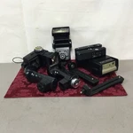 Lot Of Vintage Vivitar Camera Accessories Untested Parts Only.. Fixed Price $48.95.