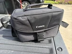 Canon Rebel Gadget Bag Carry Case Padded Dslr Digital Camera Shoulder Strap Eos. Fixed Price $14.95.