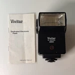 Vivitar Rl Edition 2850 Shoe Mount Flash Dedicated Electronic. Fixed Price $32.50.