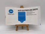 Minolta Auto Electroflash 280PX Instruction Manual German. Fixed Price $11.47.