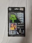 Ge Flip Flash Ii 2 Twin Pack New Original Pkg. Fixed Price $22.00.