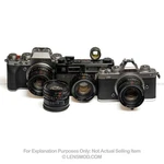 Yashica Electro 35 Gtn Yashinon 45MM F1.7 Modified Lens For Fuji X & Nikon Z. Fixed Price $219.00.
