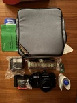 Hanimex DR-1 Slr 35MM Film Camera Kit With Accessories, Vintage. Fixed Price $75.00.