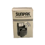 Sunpak Softlite 1400M Camera Flash Tested And Working With Box!. Fixed Price $19.99.