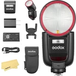 Godox V1PRO-C Usa Version Round Head Camera Flash For Canon. Fixed Price $329.00.