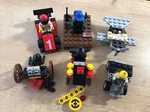 Lego System Shell Promo Sets Lot Of 6 2535 2537 2538 2540 2541 2542 Incomplete. Fixed Price $30.00.