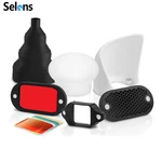 Selens Magnetic Diffuser Flash Modifier Light Sphere Grip Bounce Photography. Fixed Price $59.99.