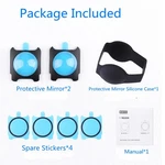 Sticky Camera Lens Protector Screen Cover Tempered Glass For INSTA360 One Rs/r. Fixed Price $16.35.