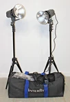 Interfit EXD200 Monolight Home Studio Strobe Kit (1 WORKS/1 Parts). Fixed Price $149.36.