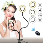 K&f Concept Led Selfie Ring Light With Phone Holder For Makeup And Live Stream. Fixed Price $42.99.