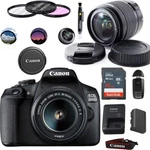 Canon Eos 2000D / Rebel T7 24.1MP Dslr Camera + 18-55MM Lens 16GB Basic Kit. Fixed Price $499.00.