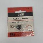 Nos Vintage Capro Triple Pc Adapter Three Flashes At The Same Time. Fixed Price $10.00.