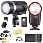 Godox V1-CU V1CU Camera With AD300 Pro Outdoor FLASH+AK-R1 For Canon. Fixed Price $817.00.