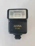 Akira TF-301 Hot Shoe Camera Flash Unit Vintage Manual Electronic. Fixed Price $15.95.