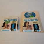 Vintage Sylvania Blue Dot AG1B Flashbulbs Lot 20 W Display. Fixed Price $29.99.
