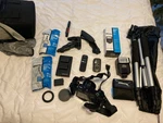 Sony A6000 24.3MP Digital Camera-w/ 16-50MM Tripod Batteries Charger Bundle. Fixed Price $695.95.