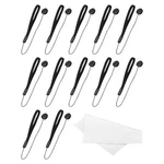 Patikil Camera Lens Cap Keeper, 12PCS Elastic Cover Tether Black, White. Fixed Price $14.34.