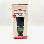 New Commander Bounce/swivel Flash For Sony W/prog. Digital Display CO-HVL-F32. Fixed Price $63.96.