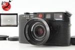 Near Mint Leica M6 Black 0.72 Non Ttl Film Camera 35MM F2.5 Vm Lens From Japan. Fixed Price $3099.00.