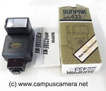 Sunpak 433AF Flash Unit For Minolta Maxxum 9000, 7000 & 5000 Cameras Ln Box. Fixed Price $19.00.