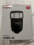 Canon 470EX-AI Speedlite Camera Flash. Fixed Price $350.00.