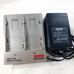 Sunpak Picturesplus Twin V102 Lithium Ion Charger With CHG-20 Battery. Fixed Price $53.00.
