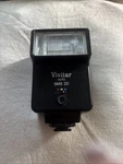 Vivitar Auto Sms 20 Flash Unit Hot Shoe Vintage 35MM Film Camera Untested. Fixed Price $10.99.