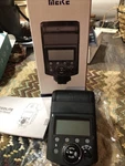 Meike Speedlite MK420 Flash Light For Sony Ttl Zoom Lcd Manual Tilt Swivel. Fixed Price $74.99.