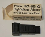 Vivitar HVA-365. Adapts Flash To HVP-1 Battery Pack. Includes User Leaflet.. Fixed Price $5.88.